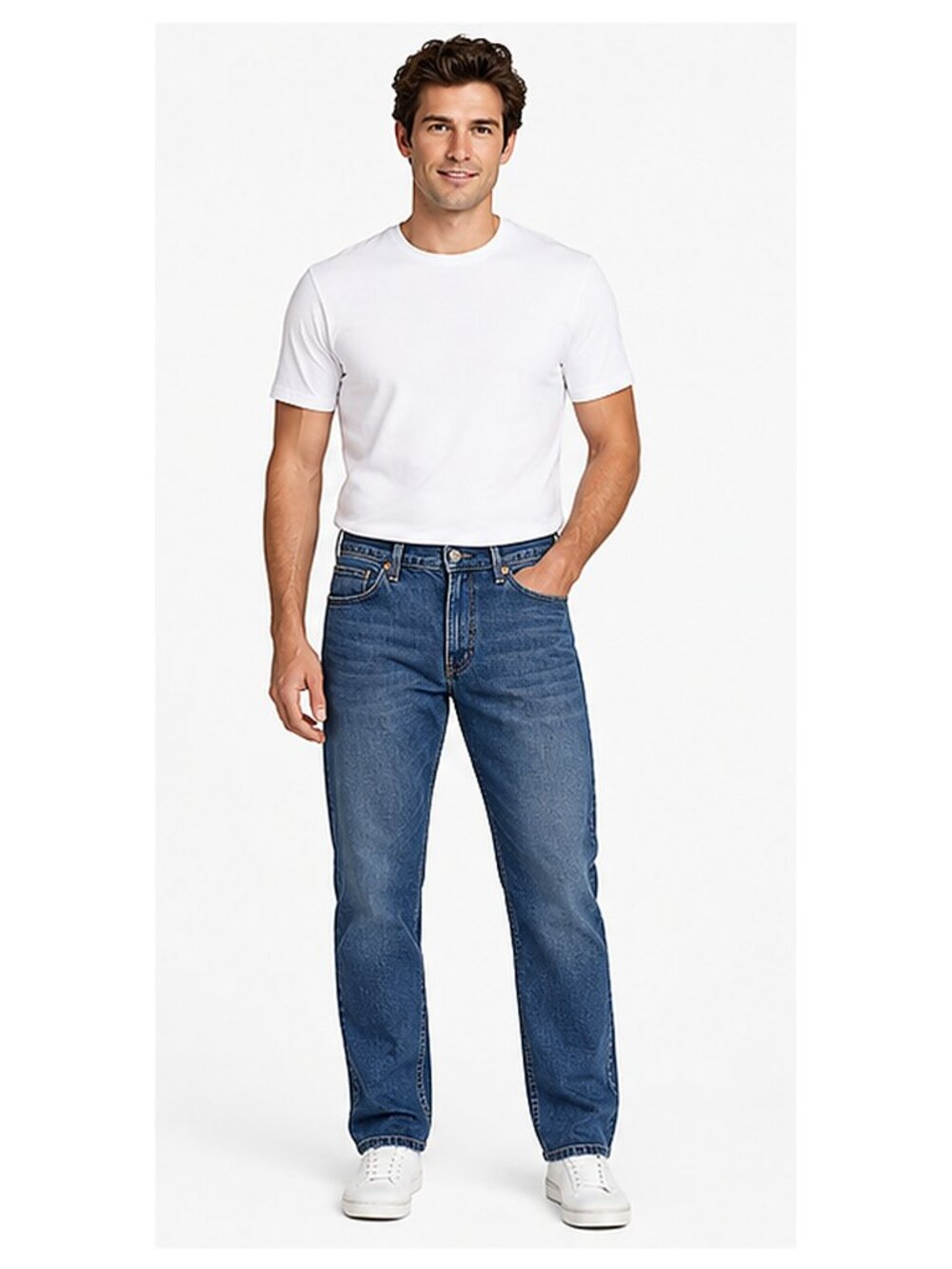 Levi’s 505 Men’s 40x30 Regular Fit Straight Leg Stretch Jeans NWT